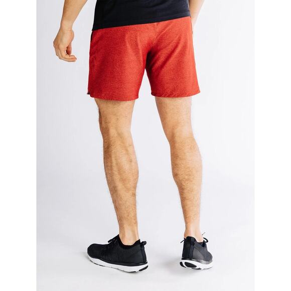 Rhone Guru Shorts •Men XXL• Perforated Running Athletic Work Out 7" in Lava Red - Picture 3 of 13